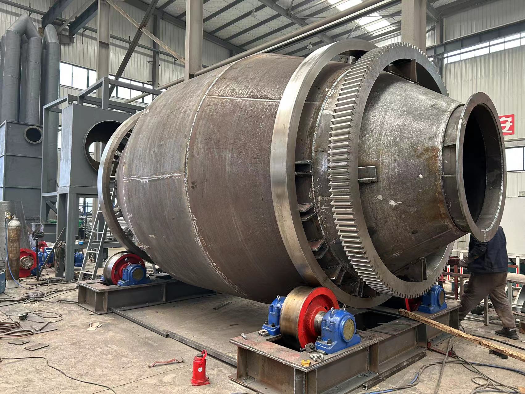 Waste Lead Smelting Rotary Furnace
